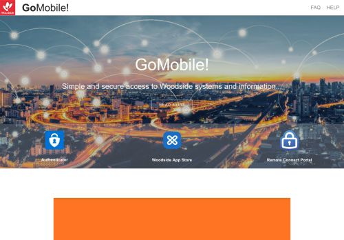 
                            1. Remote Connect Portal - gomobile.woodside