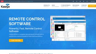 
                            9. Remote Control Software - Kaseya