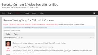 
                            1. Remote Viewing Setup for DVR and IP Cameras - CCTV Camera Pros