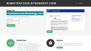 
                            5. remoteaccess.dteenergy.com Sign In