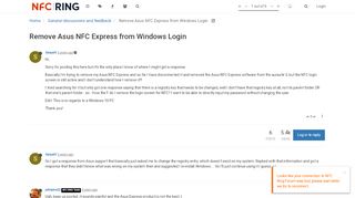 
                            4. Remove Asus NFC Express from Windows Login | NFC Ring Forum