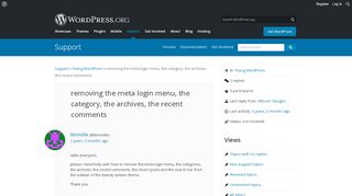 
                            1. removing the meta login menu, the category, the archives, the ...