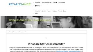 
                            10. Renaissance Star Assessments - UK, Ireland and International