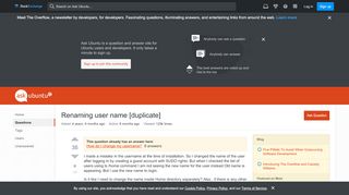 
                            4. Renaming user name - Ask Ubuntu