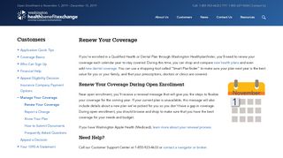 
                            9. Renew Your Coverage | Washington Health Benefit Exchange
