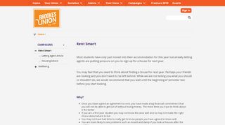 
                            3. Rent Smart @ Oxford Brookes Students' Union