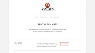 
                            2. Rental Tenants — Assured Real Estate