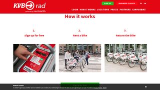 
                            4. Renting a bike in Cologne is that easy! - KVB-rad