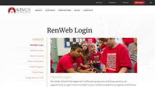 
                            9. RenWeb Login - King's Schools - King's Schools