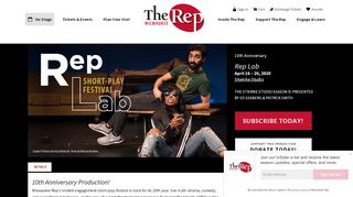 
                            5. Rep Lab - Milwaukee Repertory Theater