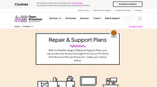 
                            9. Repair & Support Plan | Team Knowhow
