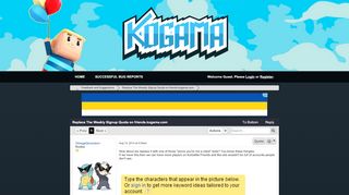 
                            6. Replace The Weekly Signup Quota on friends.kogama.com