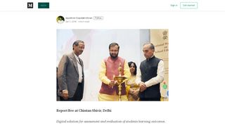 
                            9. Report Bee at Chintan Shivir, Delhi - reportbee - Medium