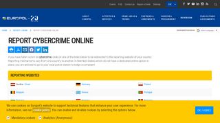 
                            4. Report Cybercrime online | Europol