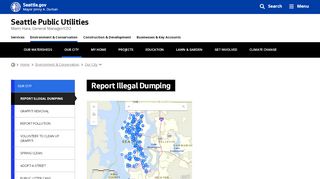 
                            8. Report Illegal Dumping - Utilities | seattle.gov