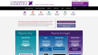 
                            11. Reports & Images - University Radiology