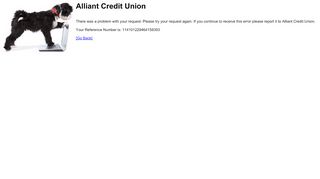 
                            3. Request Rejected - Alliant Credit Union