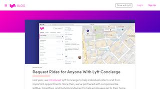 
                            1. Request Rides for Anyone With Lyft Concierge — …