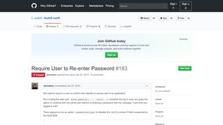 
                            6. Require User to Re-enter Password · Issue #183 · auth0/Auth0.swift ...