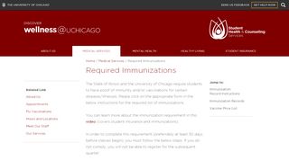 
                            11. Required Immunizations | Student Health and Counseling Services ...