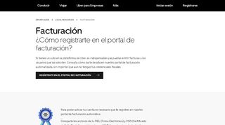 
                            1. Requisitos de facturación | Uber