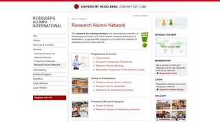 
                            8. Research Alumni Network - Heidelberg Alumni International