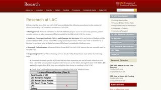 
                            9. Research at LAC | Research | USC