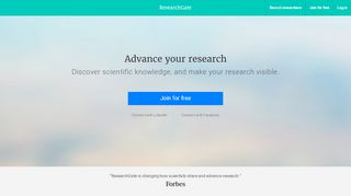 
                            8. ResearchGate | Find and share research