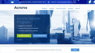 
                            4. Reseller Program - Acronis