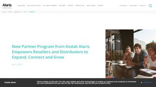 
                            3. Resellers Empowered to Expand - Kodak Alaris Partner Program - Alaris