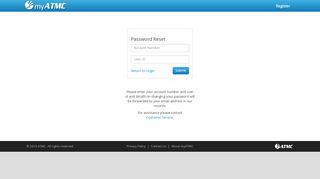 
                            8. Reset Password | myATMC