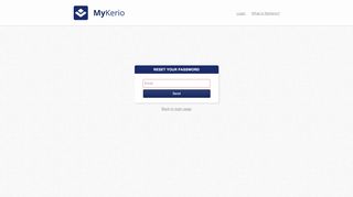 
                            6. Reset password - MyKerio - MyKerio Homepage | …