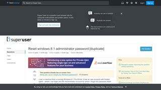 
                            9. Reset windows 8.1 administrator password - Super …