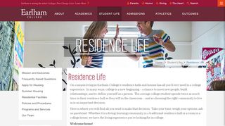 
                            6. Residence Life | Earlham College