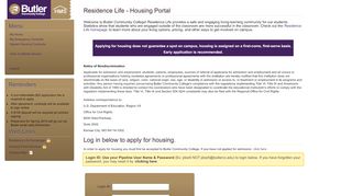 
                            7. Residence Life - Housing Portal - housing.butlercc.edu