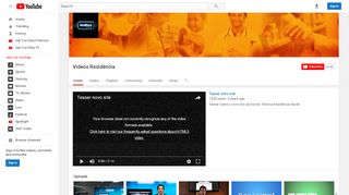 
                            9. Residência Saúde - YouTube