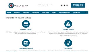 
                            1. Resident Information | North Haven Apartments