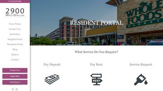 
                            4. Resident Portal | 2900 West Dallas Montrose Apartments