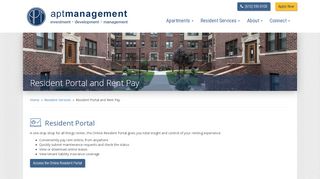 
                            7. Resident Portal and Rent Pay - Apt Management