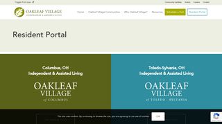 
                            4. Resident Portal - Oakleaf Village
