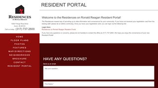 
                            8. Resident Portal - Residences on Ronald Reagan