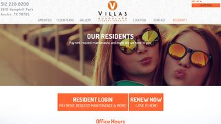 
                            7. Resident Portal | Villas on Guadalupe