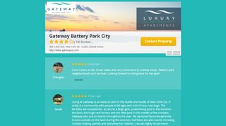 
                            6. Resident Reviews of Gateway Battery Park City - Modern Message