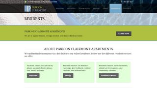 
                            2. Resident Services | Park on Clairmont Atlanta, GA Apartments