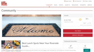 
                            5. Resident Services Portal for Lakeshore Pearl in Austin, TX