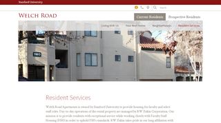 
                            3. Resident Services | Welch Road Apartments
