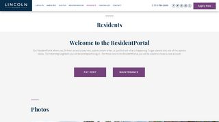 
                            9. Residents | Lincoln Galleria