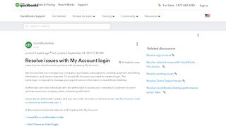 
                            7. Resolve issues with My Account login - QuickBooks …
