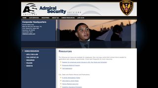 
                            1. Resources - Admiral Security Services