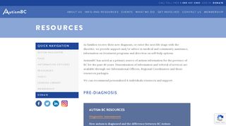 
                            3. Resources - AutismBC (Autism Society of British Columbia ...